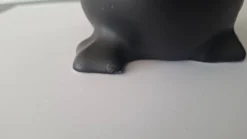 Pingouin En Céramique Noir Vallauris André Baud