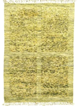 Pistache - Tapis marocain moderne en laine 200×310 cm