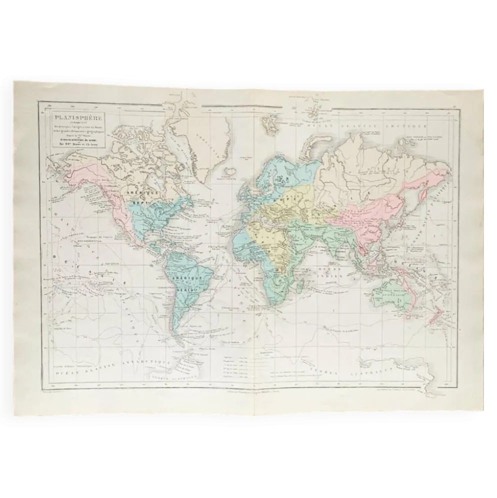 Planisphère ancien