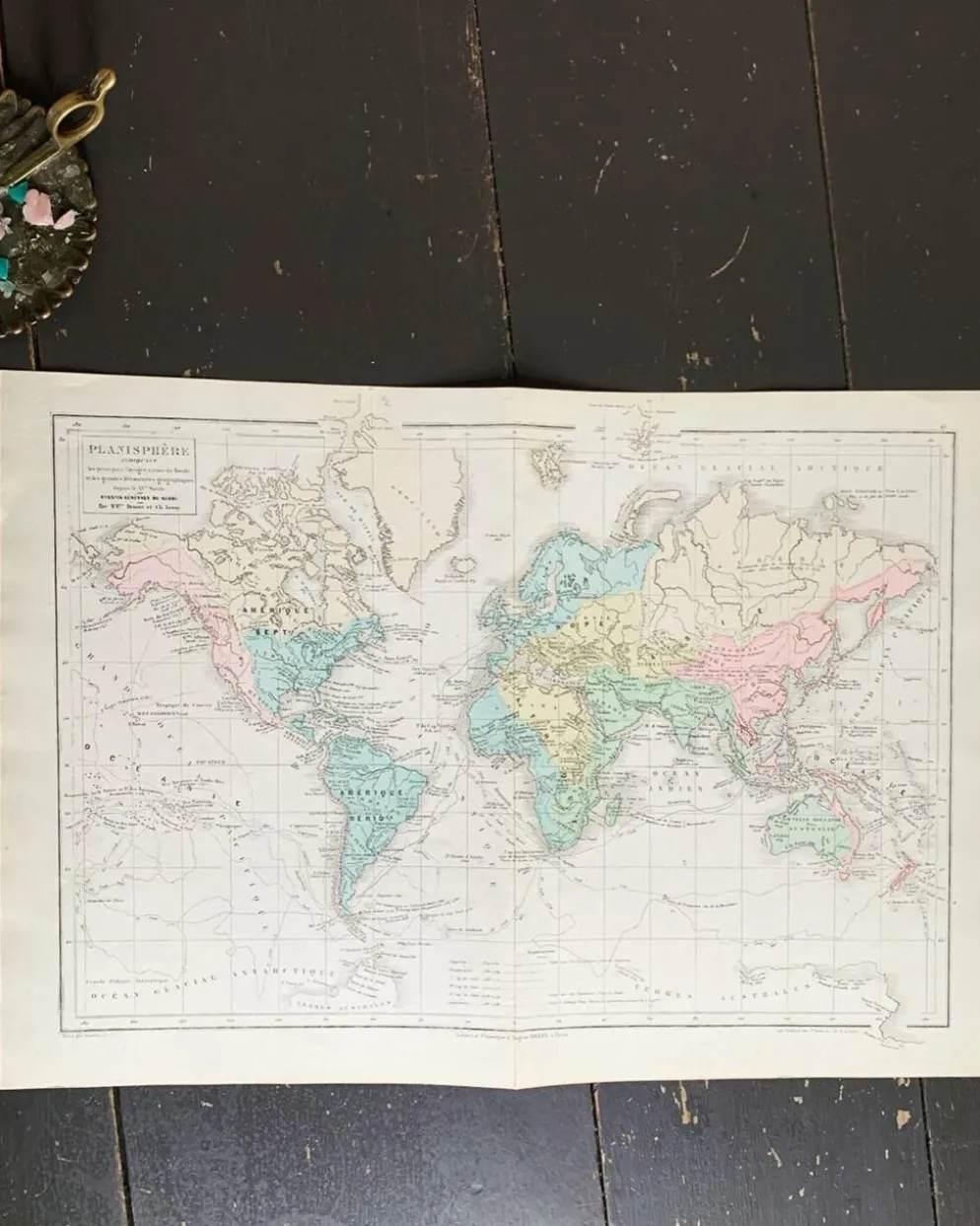 Planisphère ancien