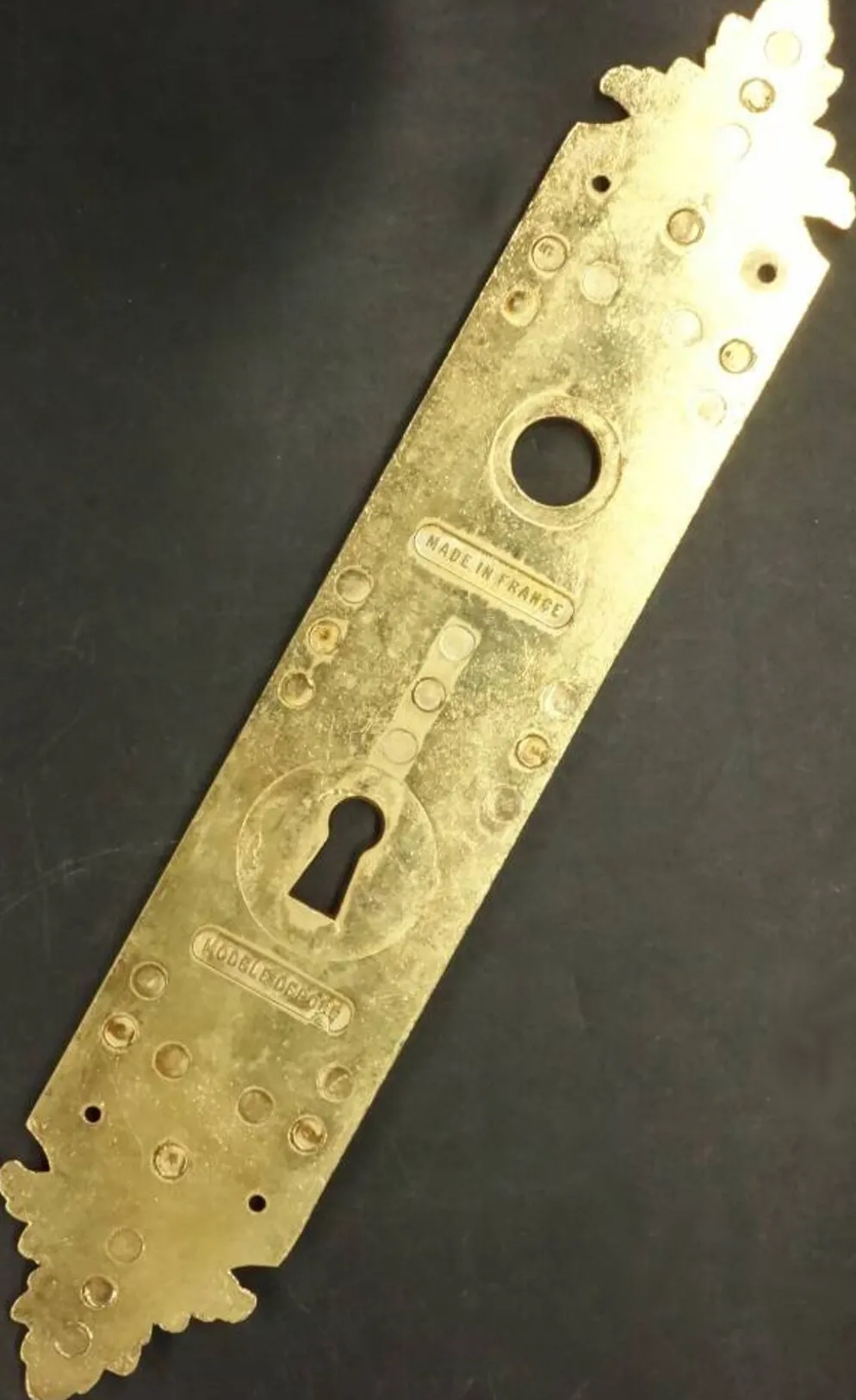 Plaque de propreté style Louis XVI