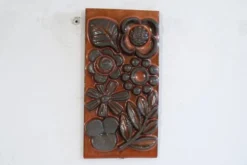 Plaque en ceramique de Berit Ternell, Suede 1960