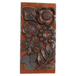 Plaque en ceramique de Berit Ternell, Suede 1960