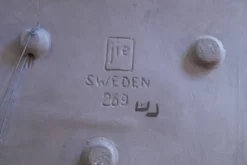Plaque en ceramique suedoise jie Gantofta 1960