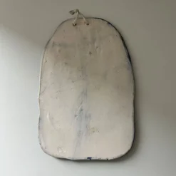 Plaque en céramique décor oiseaux
