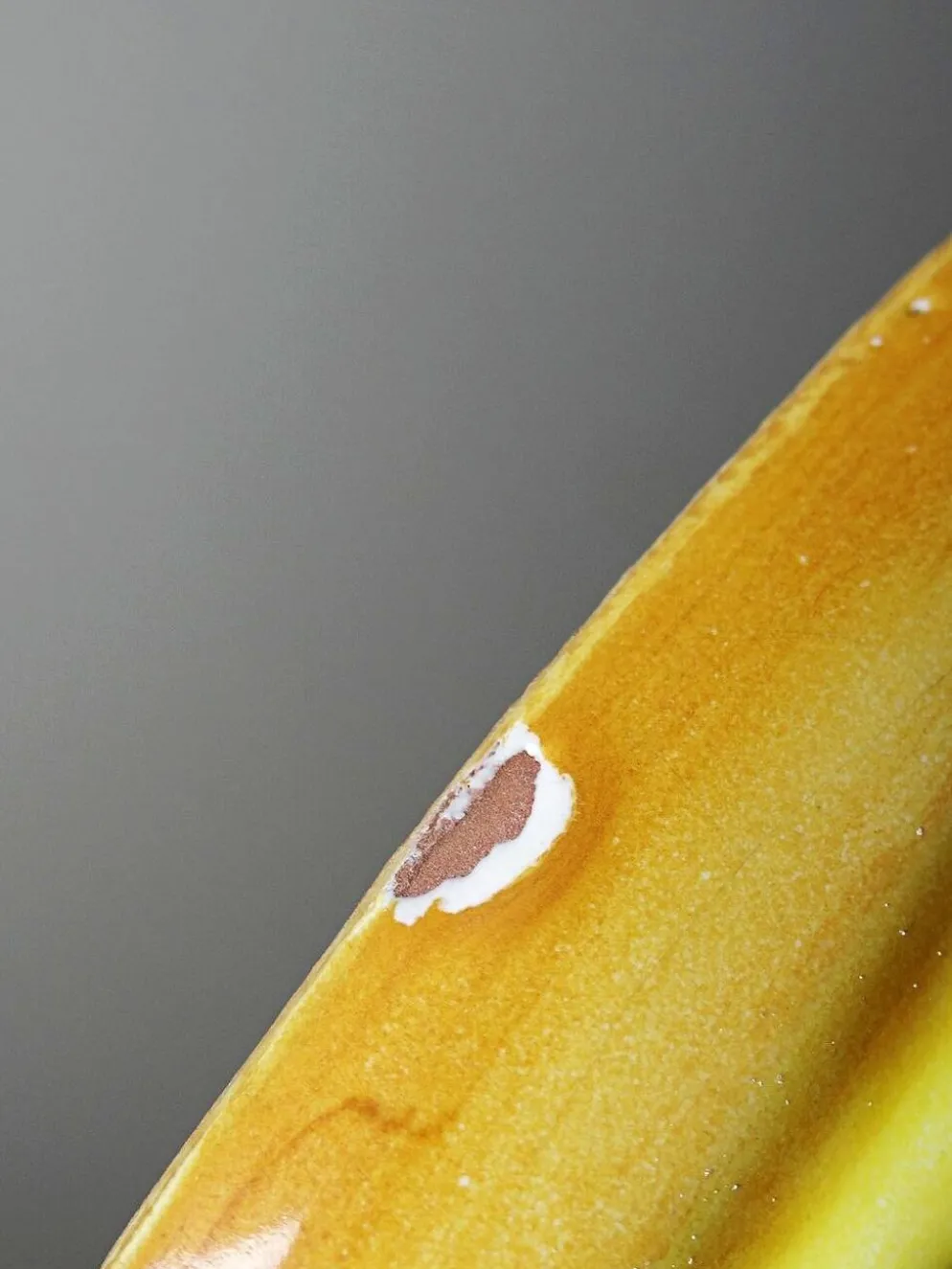 Plaque murale soleil anthropomorphe en majolique de Vietri artisanal vintag