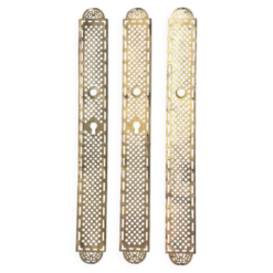 3 plaques de propreté anciennes - 52cm - Ref 1337