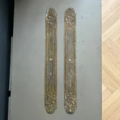 2 plaques de propreté anciennes - 53cm - Ref 1338