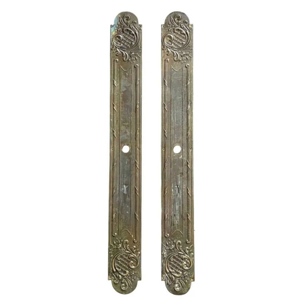 2 plaques de propreté anciennes - 53cm - Ref 1338
