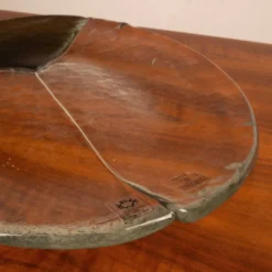 Plat de collecte en verre de Murano par Aureliano Toso pour Leucos, 1960