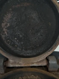 Poele à bois de marque Godin en fonte et acier