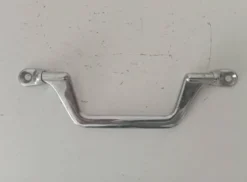 Poignée de meuble vintage chrome années 60