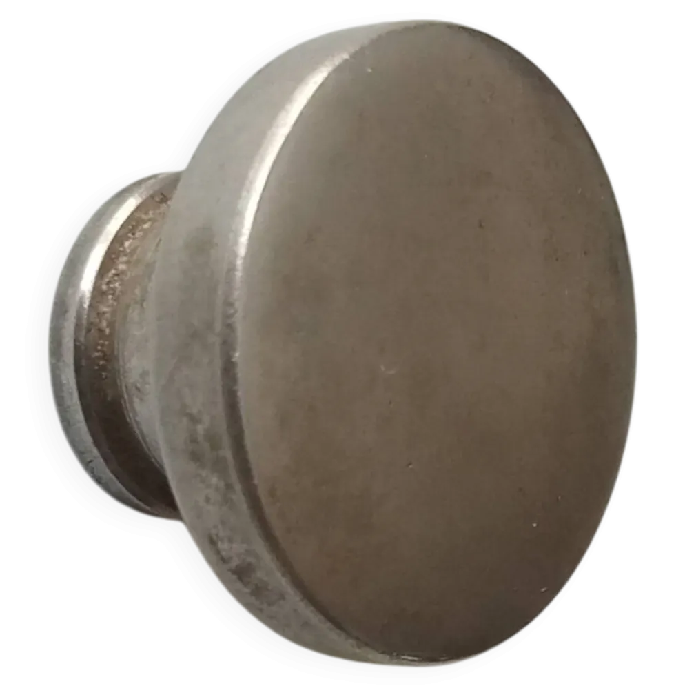 Poignée de meuble vintage en aluminium massif