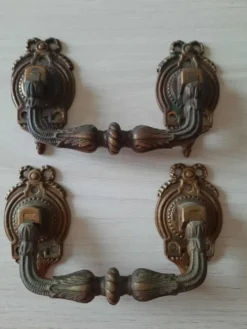 Poignées bronze XIXème