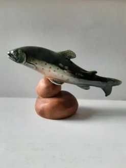 Poisson en céramique vintage