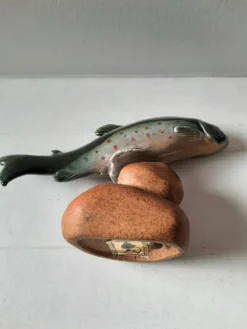 Poisson en céramique vintage