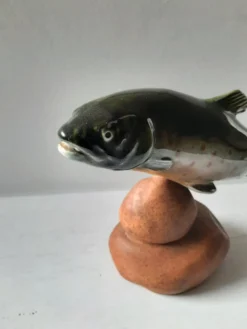 Poisson en céramique vintage