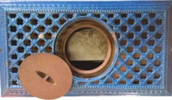 Poêle ancien décoratif Godin Chauffette n°299, 57x33x51cm
