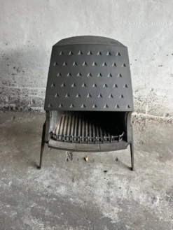 Poêle cheminée ouvert vintage Morsø