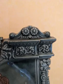 Poêle mobile en fonte modèle "la chatte" conçu par l’ingénieur français Edmond Chaboche en 1883