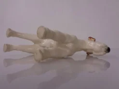 Porcelain Figurine of Fox Terrier, Denmark, 1950s