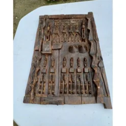 Porte africaine bois Senoufo Côte d'Ivoire