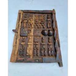 Porte africaine bois Senoufo Côte d'Ivoire