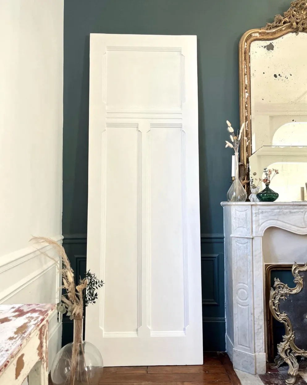 Porte ancienne art déco