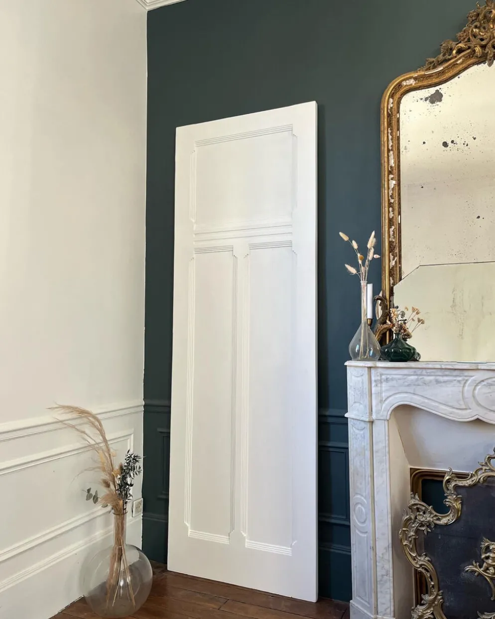Porte ancienne art déco