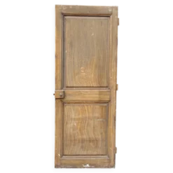 porte ancienne en chêne peint