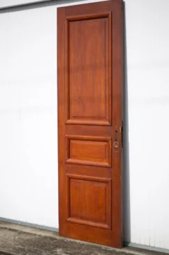 Porte ancienne, porte bois ancienne, grande porte vintage, porte d'intérieur, porte artisanale, 50's