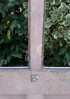 Porte ancienne vitrée 211,5x105,5cm et son cadre porte d'entrée