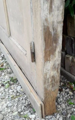 Porte ancienne vitrée 211,5x105,5cm et son cadre porte d'entrée