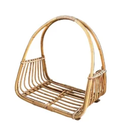 Porte bûches en bambou