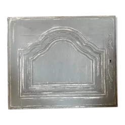 Porte boiserie patine gris