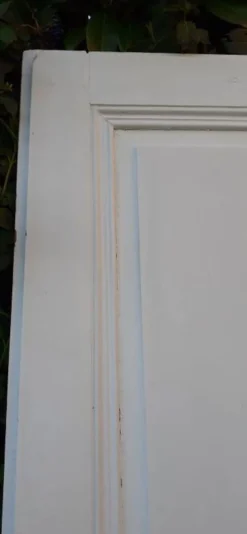Porte de communication h216,5x87cm ancienne panneautée, moulurée