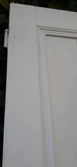 Porte de communication h216,5x87cm ancienne panneautée, moulurée