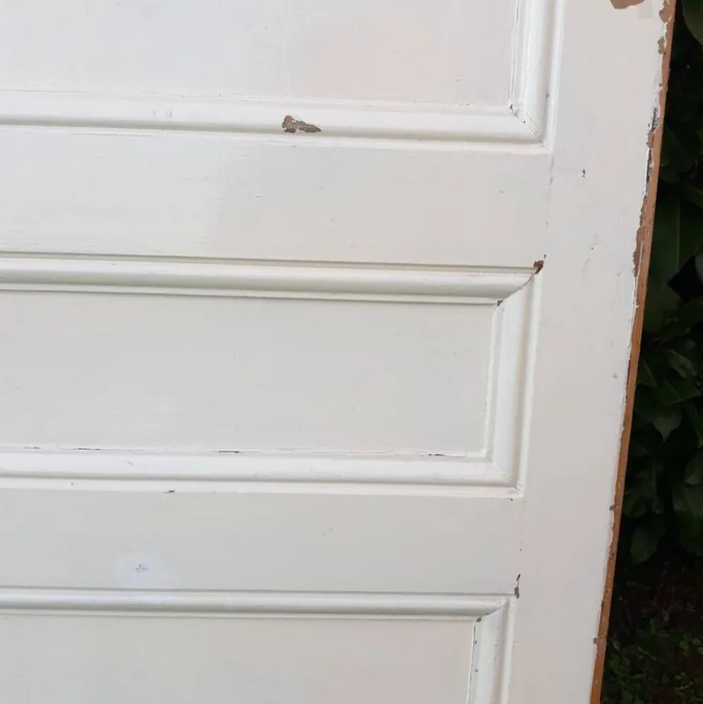 Porte de communication H220xL80,5cm ancienne panneautée moulurée