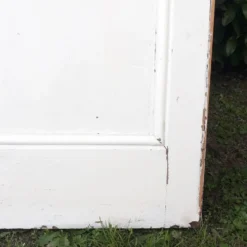 Porte de communication H220xL80,5cm ancienne panneautée moulurée