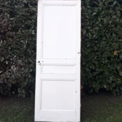 Porte de communication H220xL80,5cm ancienne panneautée moulurée