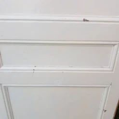 Porte de communication H220xL80,5cm ancienne panneautée moulurée