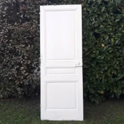 Porte de communication H220xL80,5cm ancienne panneautée moulurée