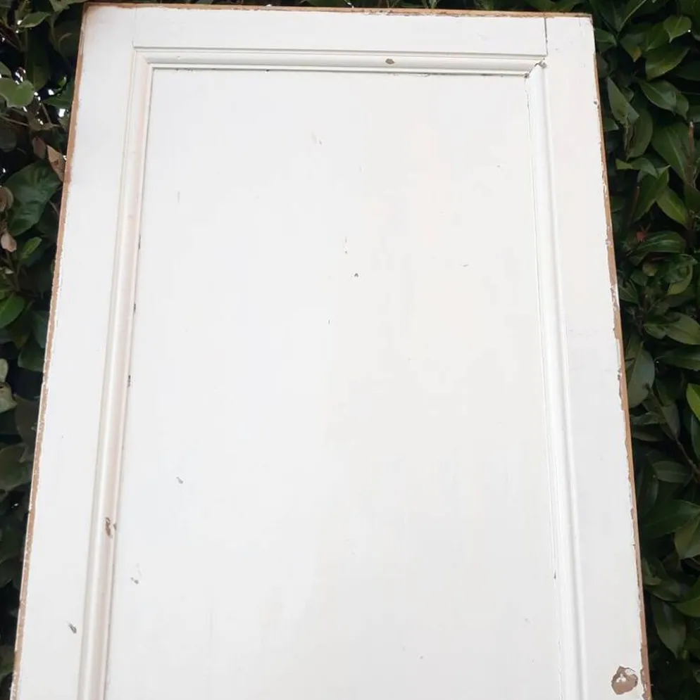Porte de communication H220xL80,5cm ancienne panneautée moulurée