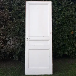 Porte de communication H220xL80,5cm ancienne panneautée moulurée