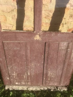 Porte d'entrée en chêne