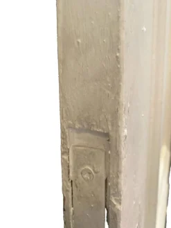 Porte de passage en double faces a deux panneaux moulurés XX siècle