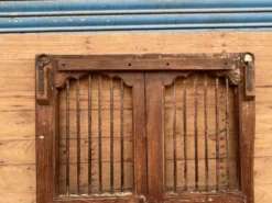 Porte de patio en teck birman