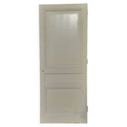 Porte de placard h221xl89,5cm ancienne panneautée, moulurée