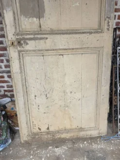 Porte de séparation double face XIXÈME en chêne massif