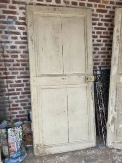 Porte de séparation XIXÈME en chêne massif double face